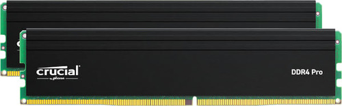 תמונה של זכרון לנייח Crucial Pro 64GB Kit 2X32GB DDR4 3200Mhz C22 UDIMM