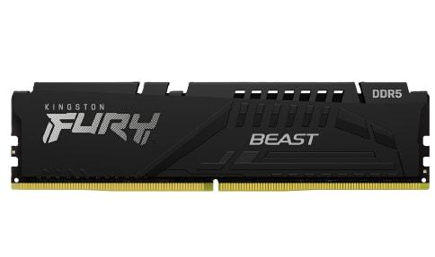 תמונה של זכרון לנייח Kingston Fury Beast 32GB DDR5 6800Mhz C34