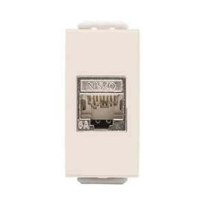  שקע מחשב מסוכך RJ45 CAT6A FTP סהרה 1M MATT ניסקו סוויץ