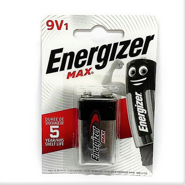  סוללה Energizer Max Alkaline 6LR61 9V אנרגייזר