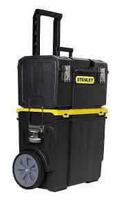 ארגז עבודה כלים 3 חלקים פלסטיק על גלגלים STANLEY  