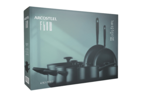 סט סירים ומחבתות 12 חלקים ARCOSTEEL  ארקוסטיל