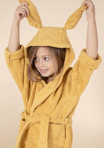 חלוק רחצה לילדים חרדל Minene