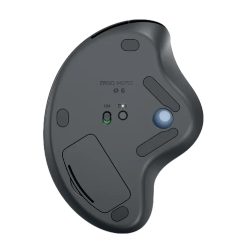 עכבר ארגונומי בצבע גרפיט | LOGITECH ERGO M575S | WIRELESS TRACKB