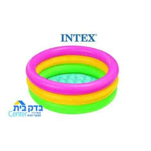 בריכה עגולה צבעונית 86*25
