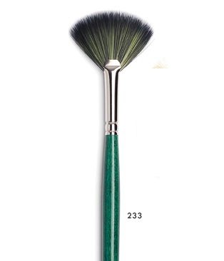 מכחול מניפה סינתטי TINTORETTO | סדרה 233 EMERALD
