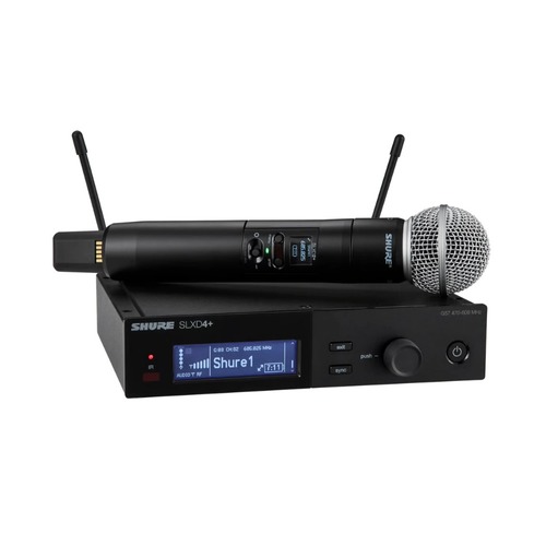 מערכת מיקרופון אלחוטית Shure SLXD24+/58
