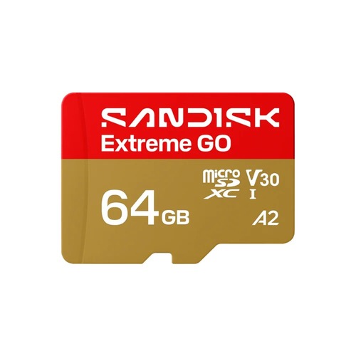 כרטיס זיכרון SanDisk Extreme Go microSDXC UHS-I 64GB
