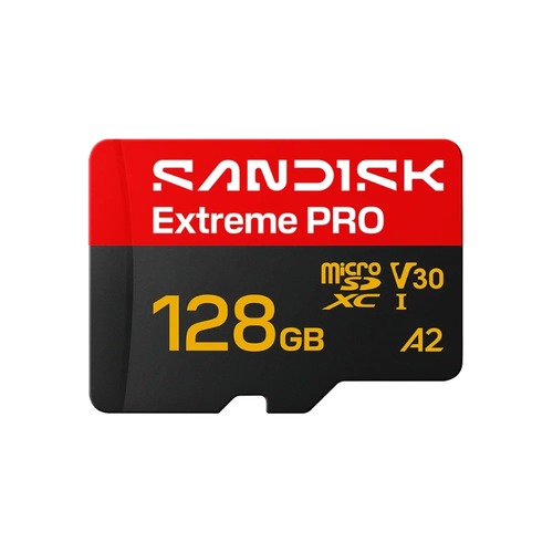כרטיס זיכרון SanDisk Extreme Pro microSDXC UHS-I 128GB