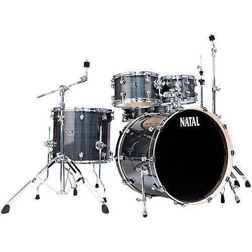 מערכת תופים Arcadia F20 בצבע שחור מבית Natal Drums