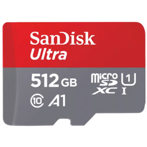 כרטיס זיכרון מיקרו SanDisk Ultra MicroSDXC 512GB