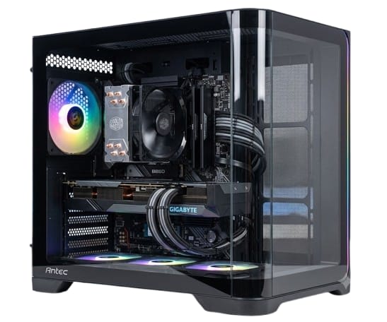 מחשב C5 Curve ARGB 750W B860M WIFI U5-250KF 32GB 1TB NVME RTX5060