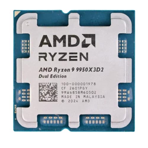 תמונה של מעבד AMD Ryzen 9 9950X3D2 Dual TRAY 16C 32Thr TDP Max 200W