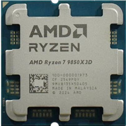 תמונה של מעבד AMD Ryzen7 9850X3D Tray With Radeon Graphics AM5