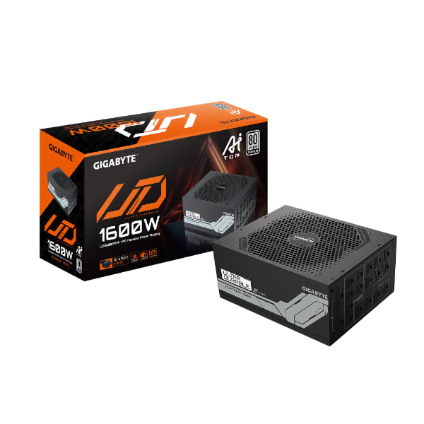 ספק כוח Gigabyte UD1600PM PG5 AI TOP 80 Plus Platinum Moddular