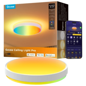 מנורת תקרה חכמה עגולה 38 ס"מ Govee Ceiling Light Pro