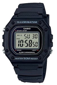 CASIO W-218H-1A דיגיטלי חדש