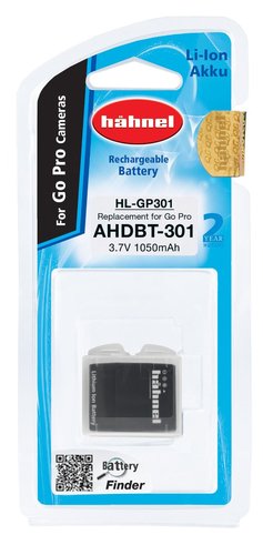 סוללה חליפית למצלמה Hahnel Hero3/Hero3+ Battery HL-GP301 Hahnel