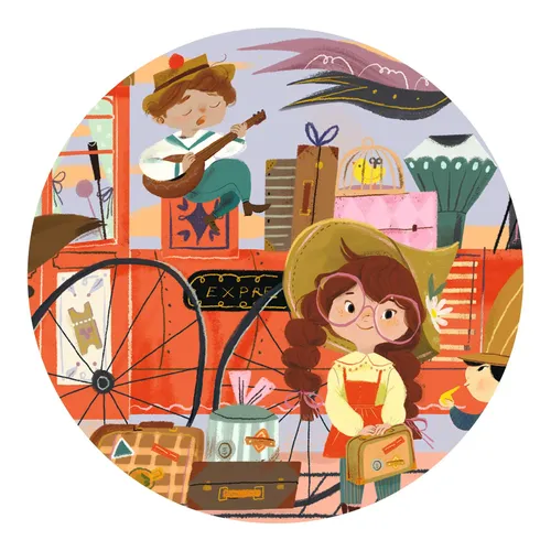 פאזל 36 חלקים - המסע של מאיה