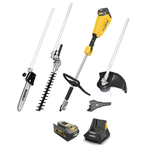 קומבי רב תכליתי נטען 40V JASPER JM-40V כולל מנוע, אביזרים, סוללה 4Ah ומטען מהיר