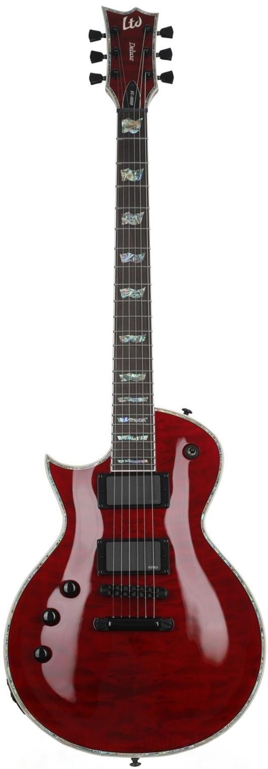 גיטרה חשמלית שמאלית ESP LTD EC-1000 STBCLH
