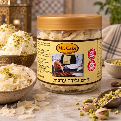 קרם גלידה ערבית 500 גרם