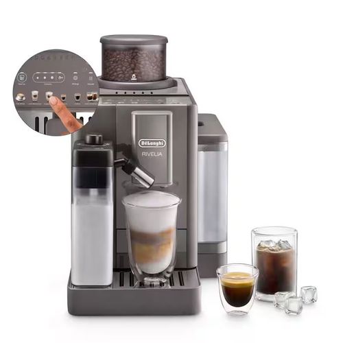 מכונת קפה אוטומטית DeLonghi Rivelia Start EXAM420.55.BW 