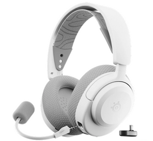 אוזניות גיימינג אלחוטיות SteelSeries Arctis Nova 3P Wireless ל-PlayStation - White