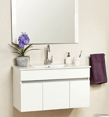 ארון אמבטיה שקד 