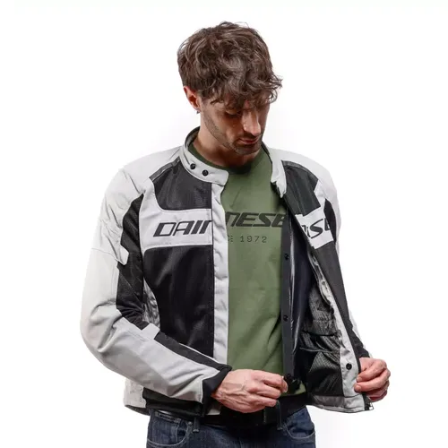 מעיל קיץ AIR FRAME 3 TEX מבית DAINESE- לבן