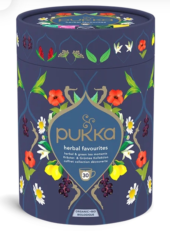 מארז מבחר חליטות הצמחים האהובים- 30 תיונים | Pukka Herbal favorites