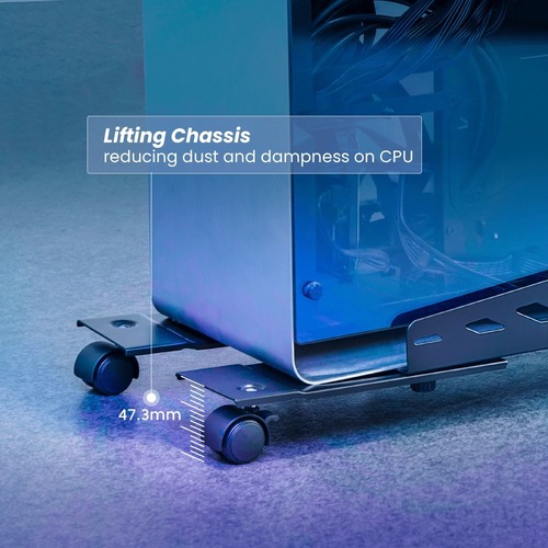 מתקן נייד עם גלגלים למחשב נייח Lumi CPB-24