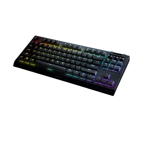 מקלדת גיימינג מכנית אלחוטית Razer Blackwidow V4 Tenkeyless Hyperspeed