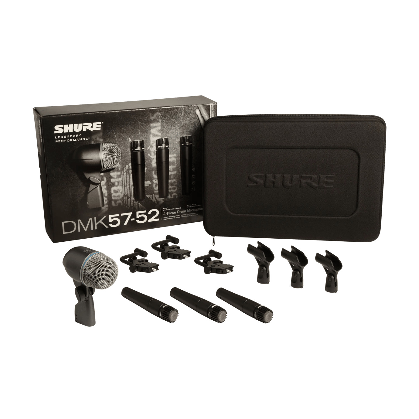 Shure DMK57-52 – סט מיקרופונים מקצועי לתופים