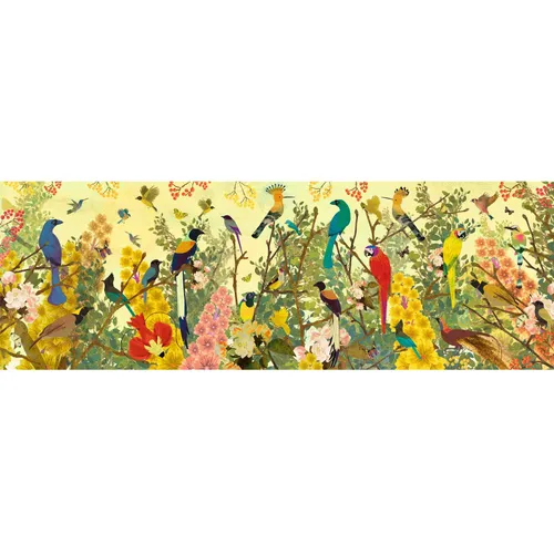 פאזל גלריה 1000 חלקים - ציפורים שלוות