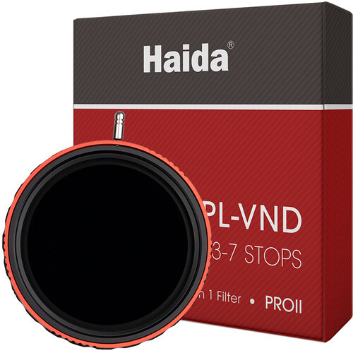 פילטר Haida PROII CPL-VND 2-in-1 Filter (67mm, 3 to 7-Stop)