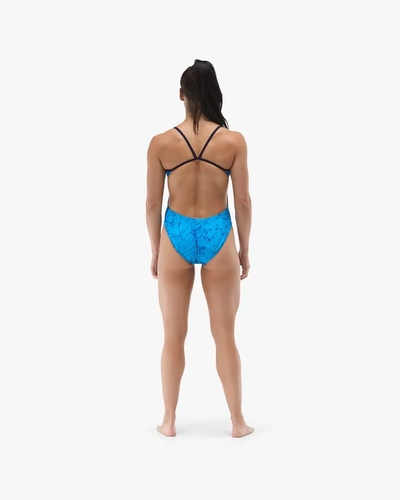 בגד ים נשים ZEPHYR CUTOUTFIT LT BLU/NVY