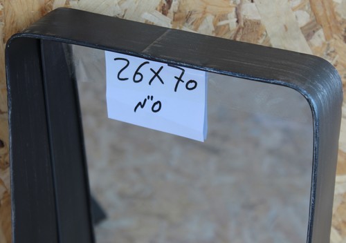 מראה מתכת מדף גדולה