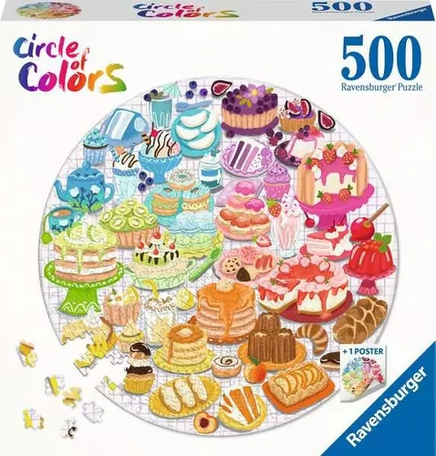פאזל Ravensburger מעגל צבעים: חגיגת קינוחים