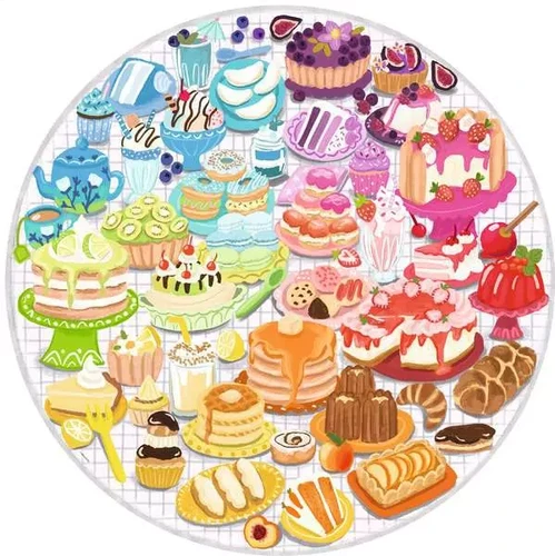 פאזל Ravensburger מעגל צבעים: חגיגת קינוחים