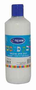 דבק לבן פלסטי 500 גר