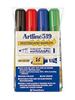 סט 4 יח' טוש ללוח מחיק Artline 519 ארטליין