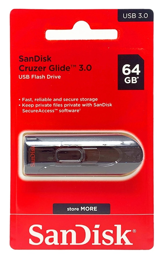דיסק און קי 64 גיגה SanDisk Cruzer Glide USB 3.0