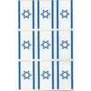 מדבקות דגל ישראל 3/5 ס"מ 90 יח'