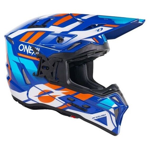 קסדת שטח רכיבה אוניל כחול/ כתום – ONEAL EX-SRS DUST BLUE/ ORANGE