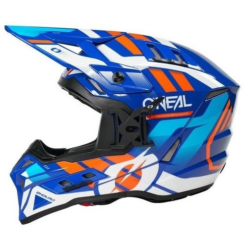 קסדת שטח רכיבה אוניל כחול/ כתום – ONEAL EX-SRS DUST BLUE/ ORANGE