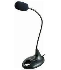 מקרופון שולחני גמיש MM202 Silverline
