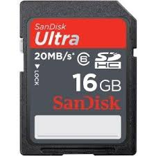 כרטיס זיכרון sandisk 16g ultra