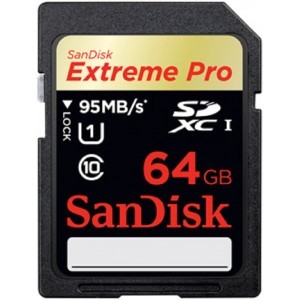 כרטיס זיכרון למצלמה אולטרא class 10-SDHC EXTREME PRO 95MB\S 64GB