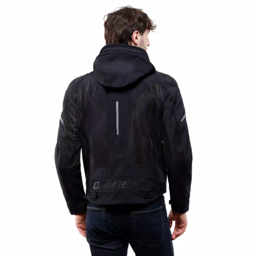 מעיל קיץ ממוגן לגבר Dainese Super Sprint Air Tex- שחור 